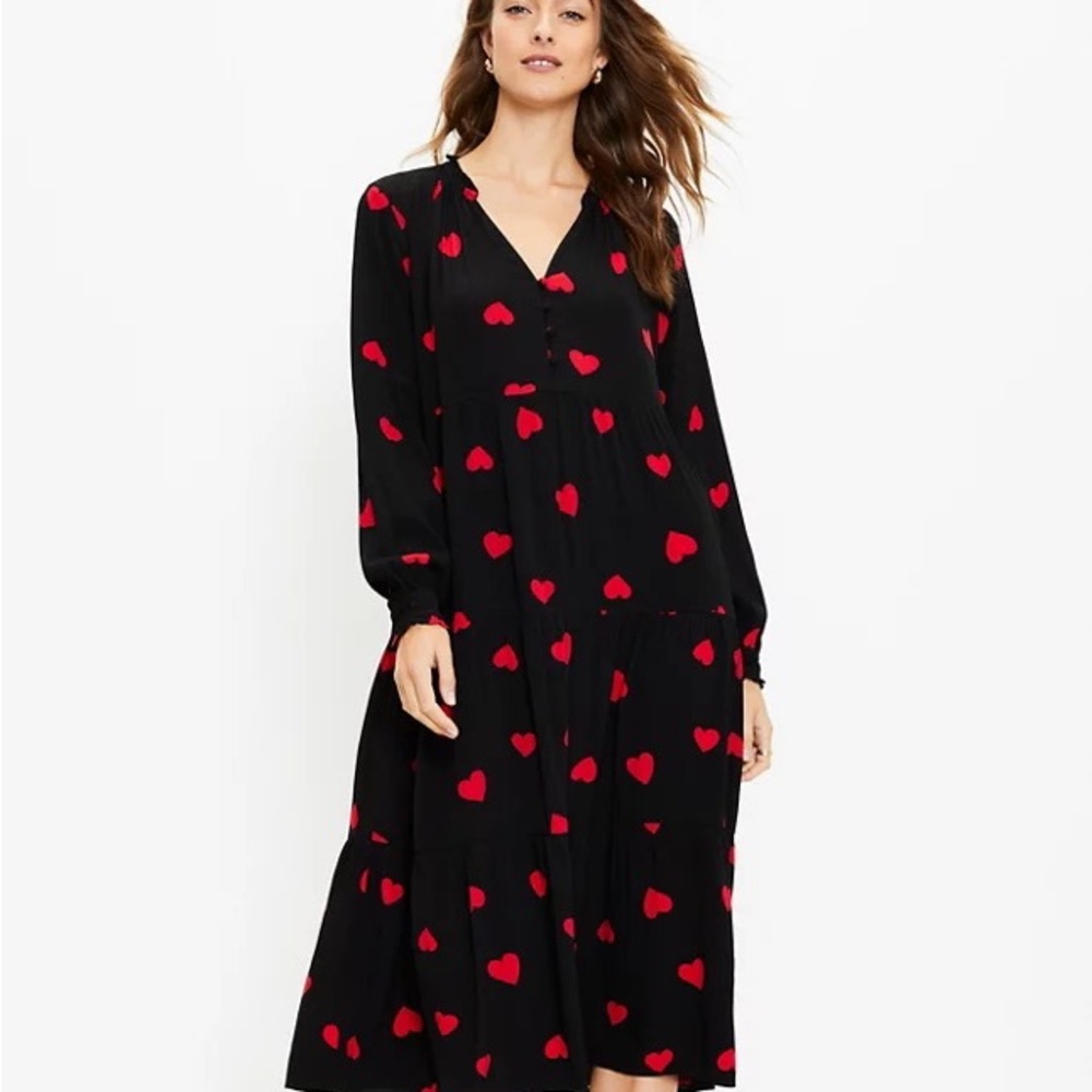 New with Tags Heart loft dress